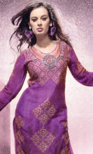 Dsigner printed kurtis with elega nt color designen cotton and variant material also