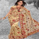 Designer resham and dhaga work saree