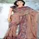 Designer resham and dhaga work saree