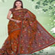 Designer full zari embroidred saree