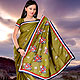 A simple eye catching embroidered saree