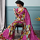 Elegance printed georgette saree